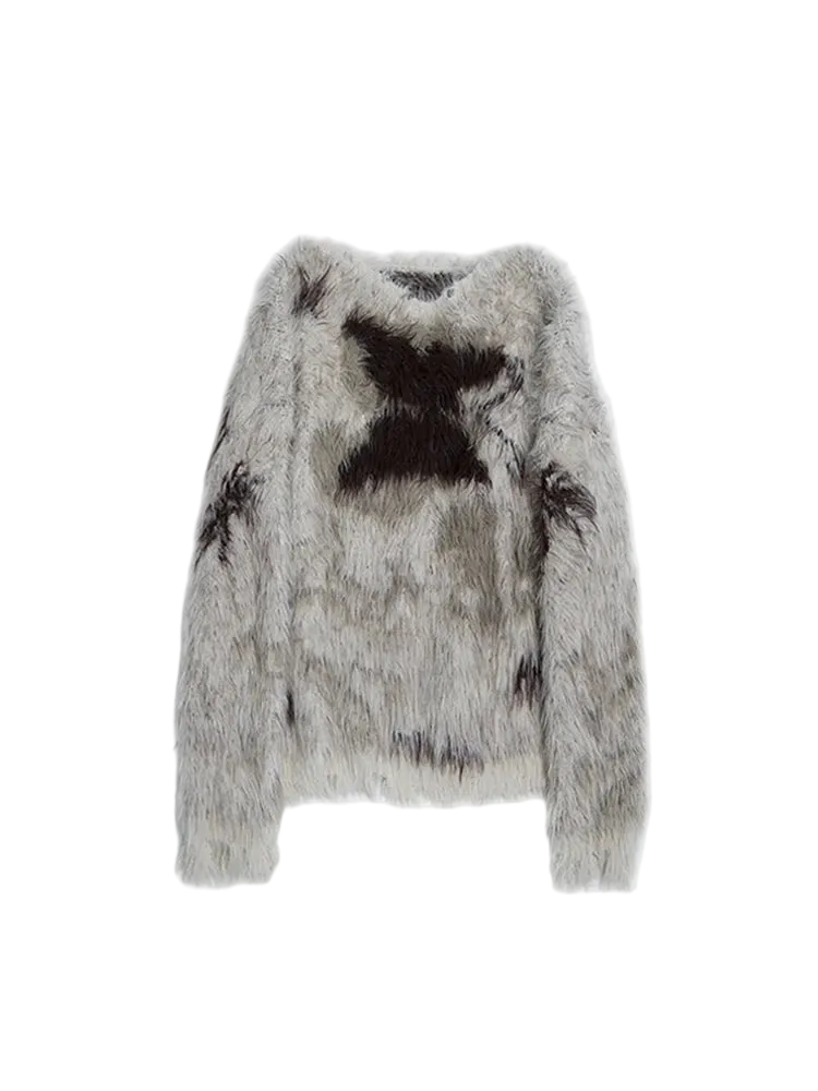 NightShift Khaki Knit Sweater