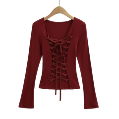 NightShift Bandage Gyaru Vintage Long Sleeve