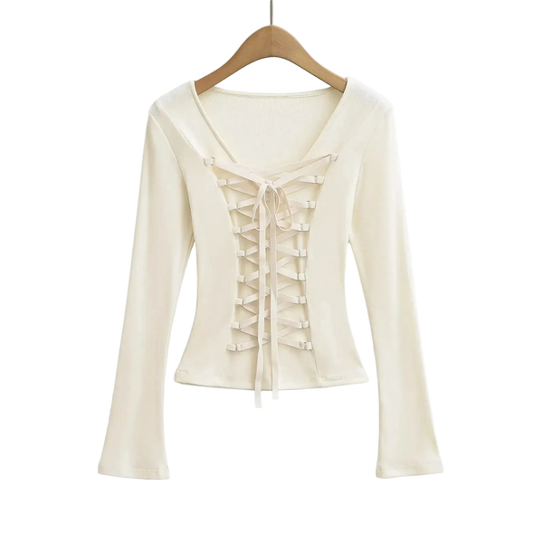 NightShift Bandage Gyaru Vintage Long Sleeve
