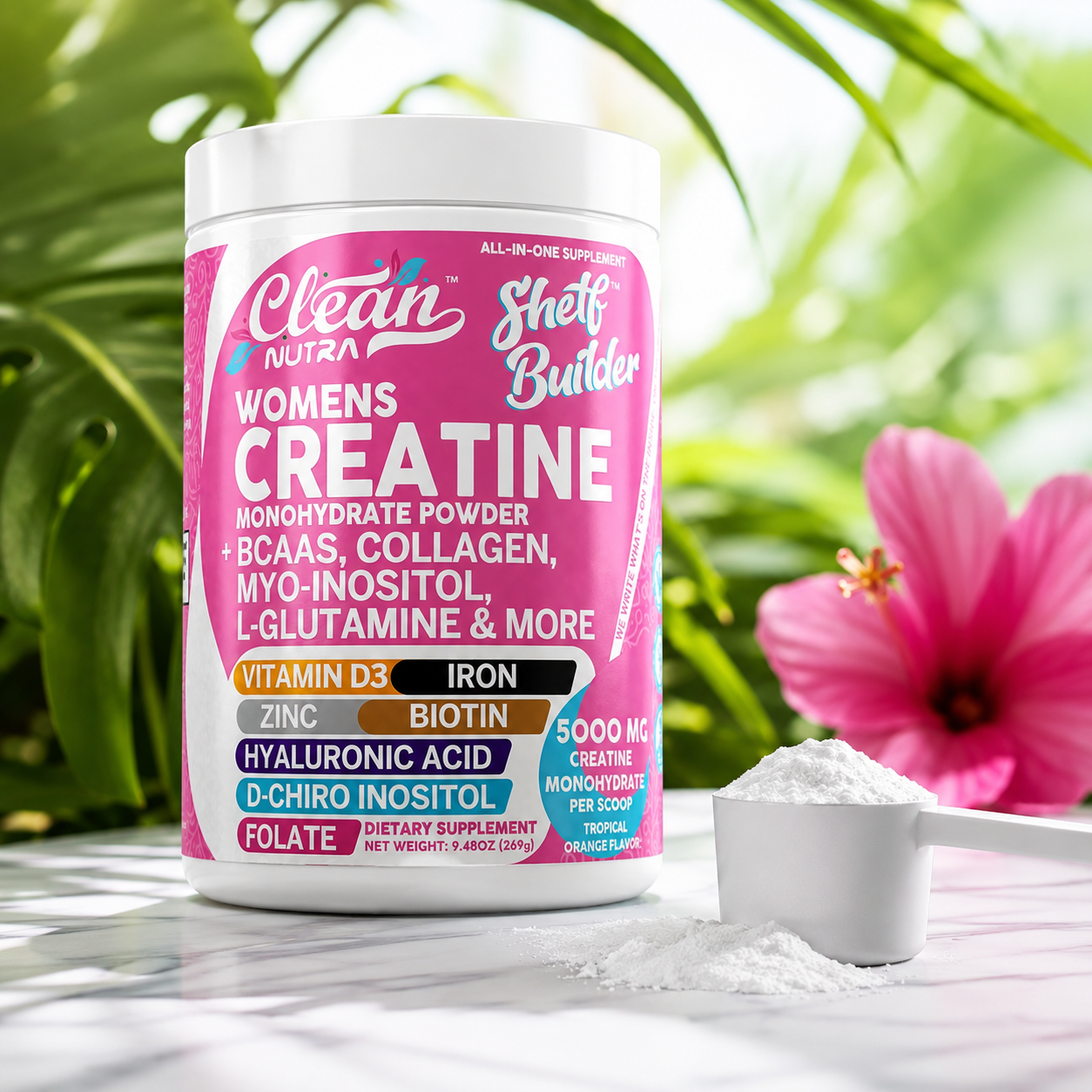 Women's Creatine Monohydrate Powder – BCAA Multi-Collagen